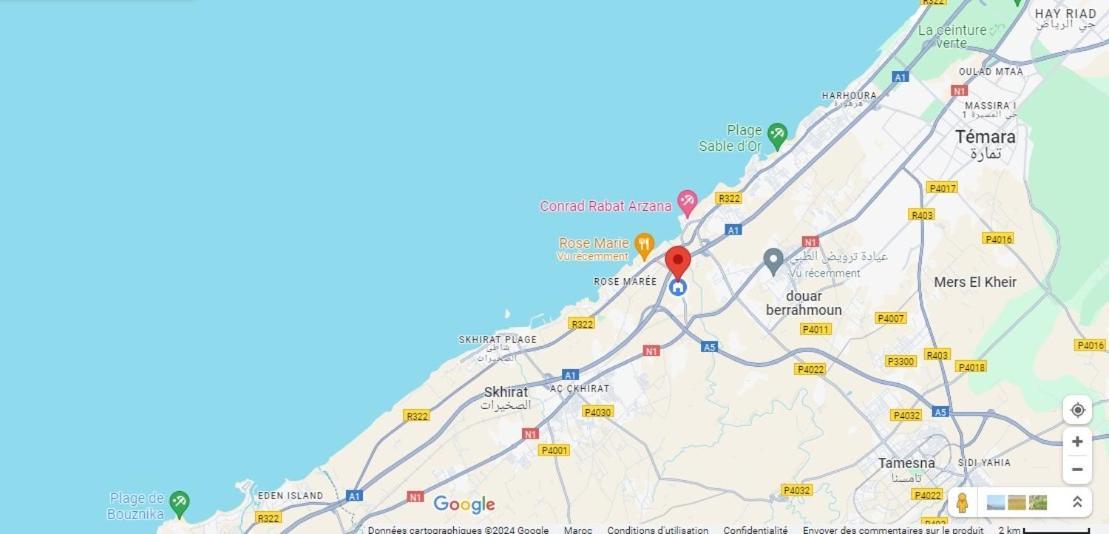 Echappez A La Ville , Appartement Pres De La Nature, Entre Foret Et Plage Juste Pour Les Familles Skhirat Exterior photo